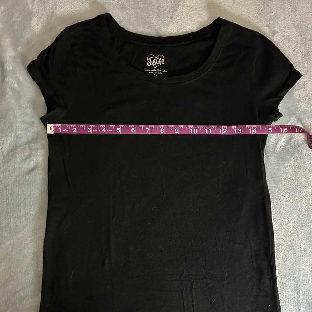Black Justice Juniors Tee - Picture 4 of 7